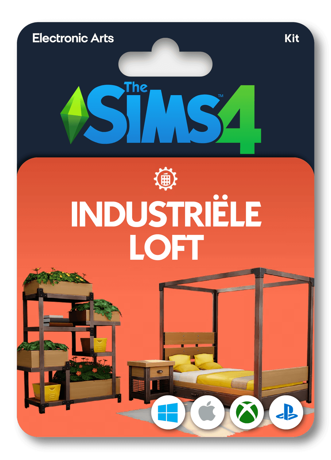 De Sims 4: Industriele Loft